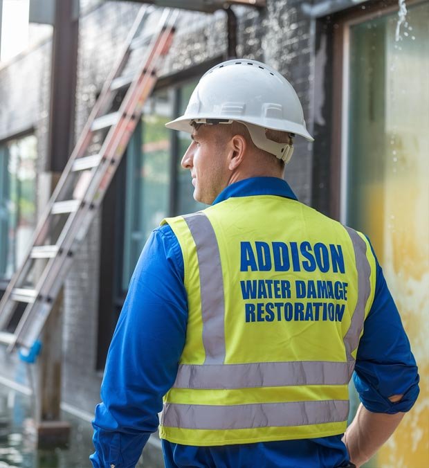 Addison Flooded Basement Cleanup